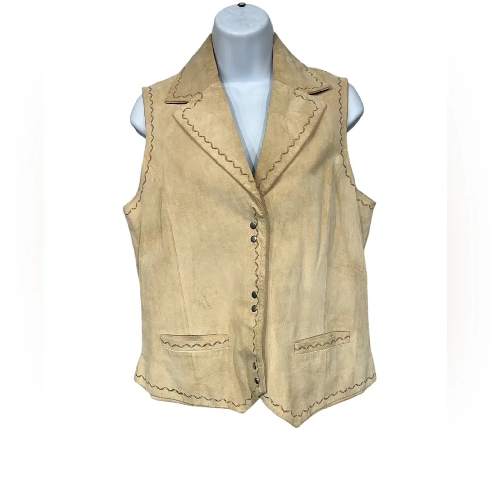 Isabella Bird suede vest size medium